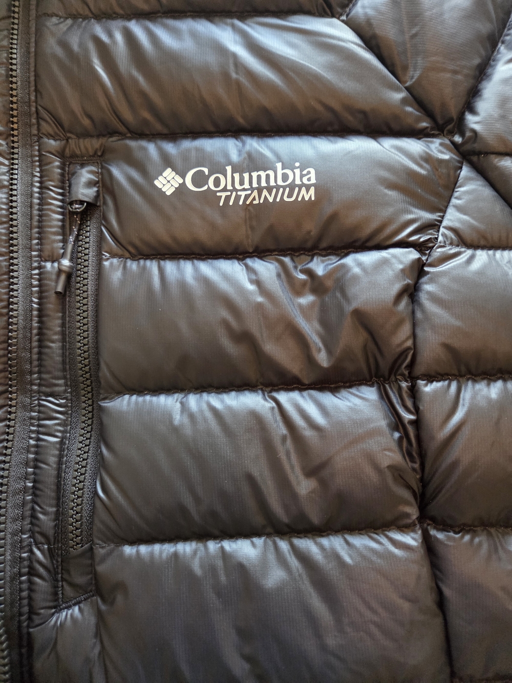 Columbia Arctic Crest Down Hooded Jacket - Picture 3 of 7